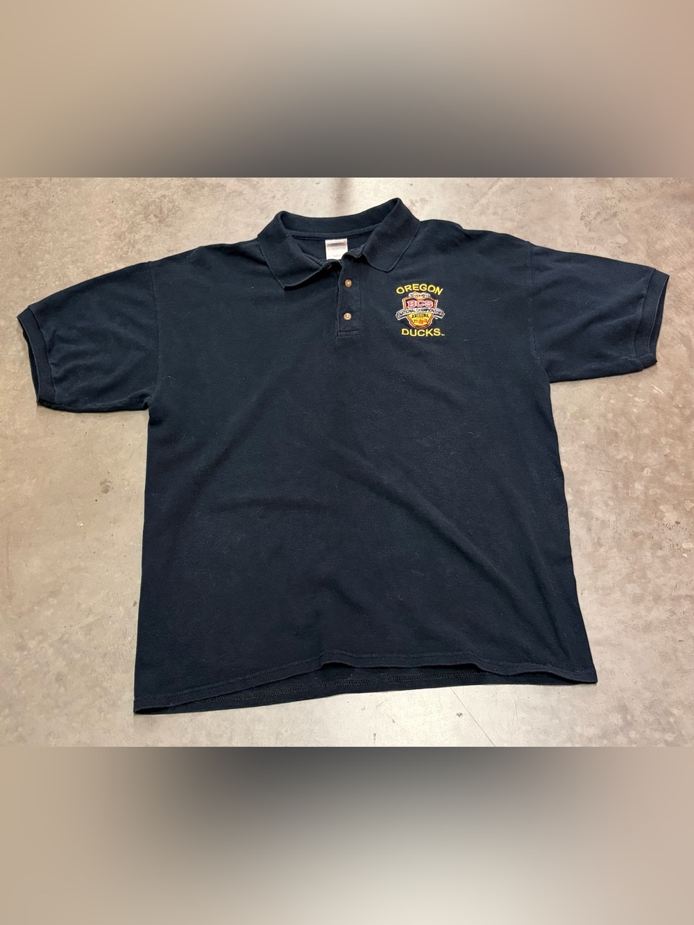 Oregon Ducks 2011 BCS Championship Polo Shirt